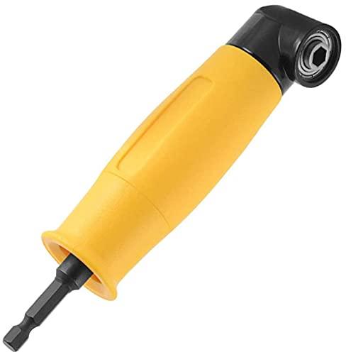 CENPEK 1/4 pulgada vástago 90 grados ángulo recto accesorio ángulo recto destornillador extensión adaptador