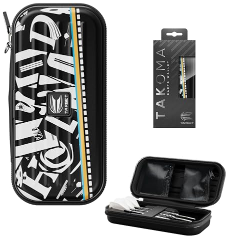 Target Darts Takoma Wallet Chris Dobey Hollywood Action Dart Case Case Player Edition Darts Holder Dart Wallet Darts Set Storage Cases - chwarz, Taschen-Organizer