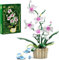 GreenPastures Orchid Building Kit for Adults & Kids – Bonsai Flower Set, Botanical DIY Model for Home Décor, Gift for Valentine’s Day, Mother’s Day, Anniversary, Birthday