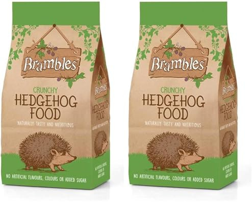 Brambles Crunchy Hedgehog Food (900g), transparent (Pack of 2)