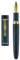 Asvine C2000 Germany Cumberland Ebonite Füllfederhalter, Nr. 8, extra feine Feder, großer Handarbeitsstift mit Konverter-Stiftbox, Sammlungsset, Blau