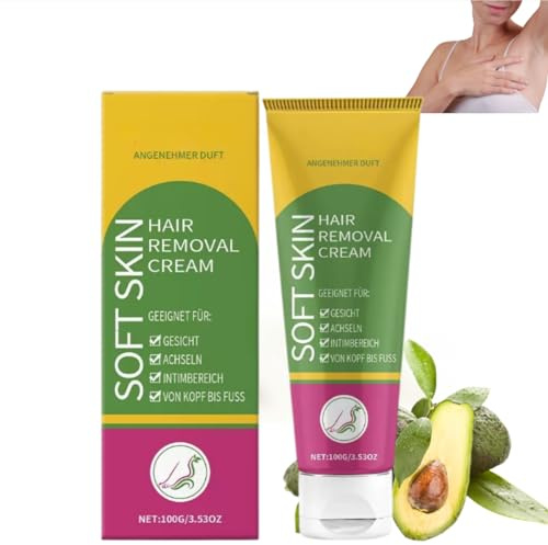 H-air Removal C-ream,Hair Removal Cream for Women & Men, Gentle Depilatory Cream for Sensitive Skin, Bikini Area, Face, Legs, Underarms, Arms - Painless & Quick Hair 100g