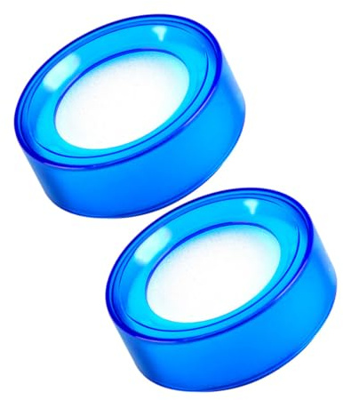 GARIOUANS 2pièces Accessoires Pour Compter Argenté Éponge Absorbante Lot De Humidificateurs Pour Manipulation Rapide Au Bureau Et Maison Transparent