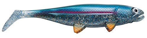 Jackson Gummifisch Norwegen Angelköder - The Sea Fish 23cm. Farbe Herring. Meeresköder. Große Gummifische fürs Meeresangeln. Angelköder Salzwasser. Gummiköder Dorsch Heilbutt