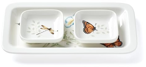 Lenox Butterfly Meadow Asian Kitchen Sushi-Plate &-Bowls, 0.0, Multi