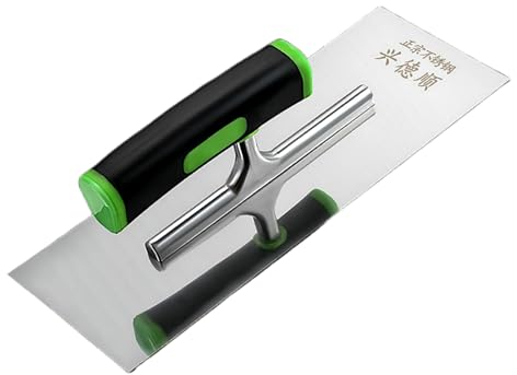 Ruimi professioneller spachtel aus glattem edelstahl mit ergonomischem griff -280mm*100mm - ideal für spachtelmasse, trockenbau und wandarbeiten - robustes spachtel werkzeug für handwerker und diy