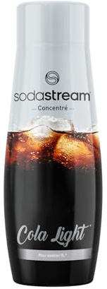 Sodastream Concentré Cola Light pour Machine à Eau Pétillante et Soda | Préparez jusqu'à 9 Litres de Cola en Quelques Secondes, 440ml
