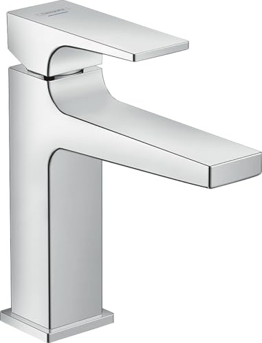 hansgrohe Wasserhahn Metropol (Armatur mit Auslauf Höhe 100 mm, Kaltwasseranschluss) Chrom