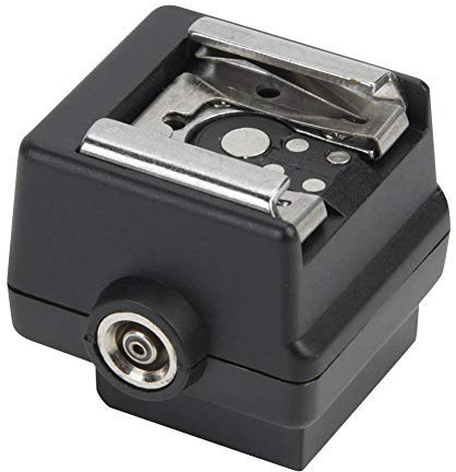 Mavis Laven Convertidor de Zapata, convertidor de Adaptador de Zapata de plástico Mini para Accesorio de cámara Sony Alpha Flash Compatible con Canon