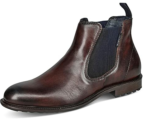 bugatti 311A0A324100 Uomo Stivaletto, Mid/Brown, 41 EU