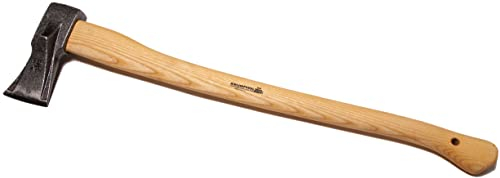 Super-Spaltaxt 2000 Gramm, klar lackiert mit 80 cm gef. Eschenstiel