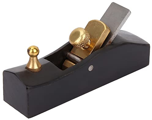 Block Hand Plane Planer Wooden Carpenter Woodcraft Tool for Woodworking Trimming Wood Planing Smoothing(80 mm)