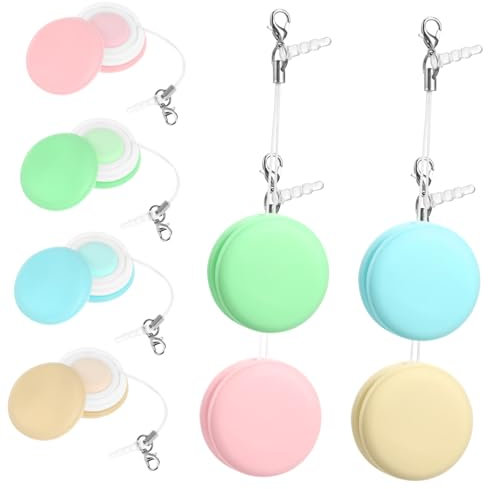 Beaupretty 8pcs Screen Cleaning Wipe for Eyeglasses Camera Lens and Phone Screen Portable Wipes Keychain for Glasses Cleaning