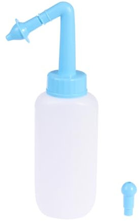 BAZEITFLOW Enjuagador Nasal Botella De Lavado Nasal Manual Para Adultos Para Uso Diario Casa o Viaje