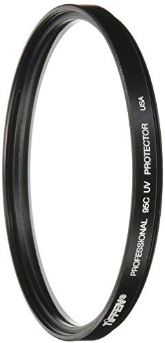 Tiffen 95CUVP 95mm COARSE Thread UV Protection Filter for Camera Lens, Clear Optical Glass, Impact Resistant