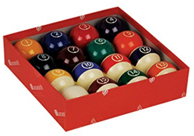 Aramith Continental 2 1/4 Billiard Regulation Pool Ball Set/16 Balls