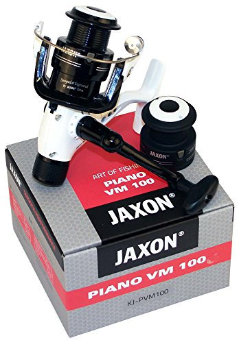 Angelrolle Angelspule Jaxon Piano VM 100 3 Kugellager Heckbremse Spinnrolle Ersatzspule