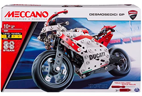 MECCANO - Moto Ducati Desmosedici GP, Kit di Costruzioni dai 10 Anni
