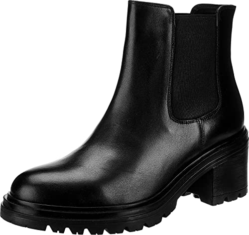 Geox Femme D Damiana E Bottines, Black, 39 EU