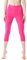 Bellivalini Damen Leggings 3/4 aus Viskose BLV50-204 (Rosa, M)