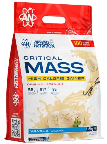 Applied Nutrition Critical Mass Original (6000g) Vanilla - Viktökning - Utan kreatin