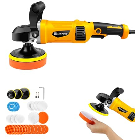 Poliermaschine Auto Poliermaschine Set, Exzenter Poliermaschine, Poliermaschine Auto, Wachsmaschine, Auto Poliermaschine für dieAutodetailing, Scheinwerfer Polierset