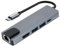 EuAcesry Hub USB C Ethernet 5 in 1, Hub USB C Ethernet, Multiport Adattatore USB3.1 Type C con HDMI 4K, PD 100 W, USB A 3.0/2.0, Ethernet LAN RJ45