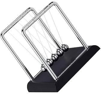 YARNOW Pendule de Newton Boules Décoration Éducative pour Outil Expérimentation sur Conservation de Énergie et Didactique pour Classe