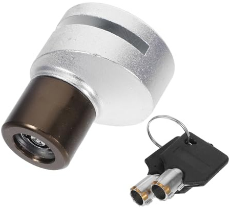 ORFOFE Cierre Antirrobo para Disco de Freno de Motocicleta y Bicicleta Resistente la Intemperie Compatible con Múltiples Vehículos Fácil de Operar Seguro para Aparcamiento