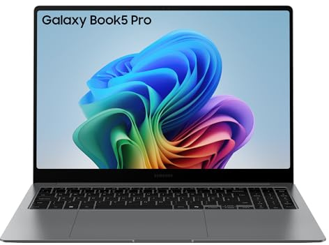 Samsung Galaxy Book5 Pro Business, AI Laptop, 14 Screen, Intel Core Ultra 7, 32GB Memory, 512GB Storage, Wi-Fi 7, Windows 11 Pro, Long Battery Life, Grey