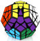 Maomaoyu Zauberwürfel Megaminx 3x3, Dodekaeder Zauberwürfel Speedcube, Zauberwürfel Original Pentagon Magic Cube, Zauberwürfel Puzzle Spielzeug für Jungen, Kinder& Erwachsene (Schwarzer Aufkleber)