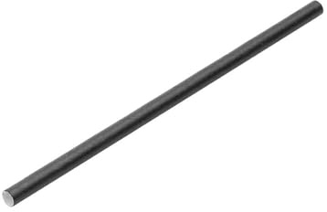 Utopia Black Paper Cocktail Straws – 5.5in (14cm), 5mm Bore, 100% Biodegradable – Pack of 250