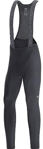GOREWEAR C3 Cuissard à Bretelles Thermique de Cyclisme Homme avec Peau de Chamois, Cuissard à Bretelles Chaud pour Temps Froid, Coupe Ajustée