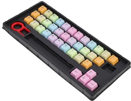 Homoyoyo Tasti Per Computer in Materiale Abs Buona Consistenza e Resistenza All Usura Kit Di Sostituzione Per Tastiera Elegante Facile Da Installare e Adatto Per Tastiere Meccaniche