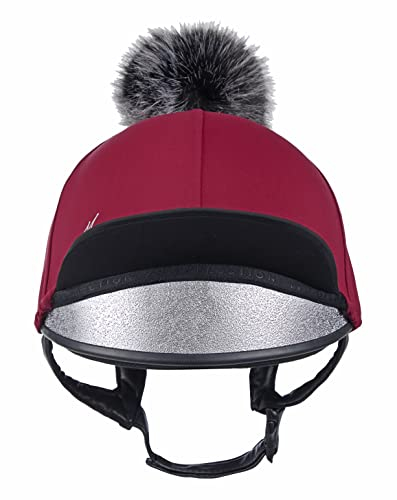 LeMieux Unisex Pom Hat Silk Mulberry Hut, Maulbeere, One Size
