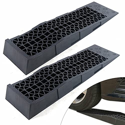 Rampa de plástico para Coche, 2 Piezas, 3 toneladas, 3000 kg