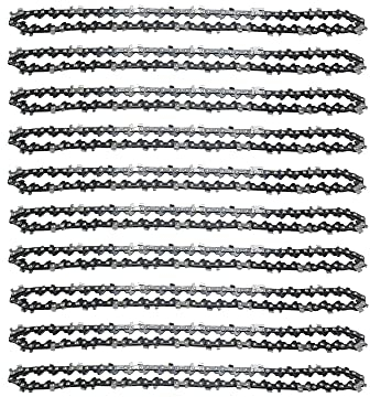 SECURA 10x Sägekette 35cm 3/8' 52 1,3mm kompatibel mit Ihre Motorsäge Kettensäge