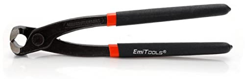 Tenaglia Tipo Forte per Carpentiere e Cementista, Pinza Professionale per Ferraioli, Tenaglie per Falegnami (225mm 9'')