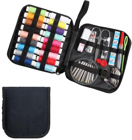 Needle and Thread kit, Gifts for Mum Grandma, Mini Sewing Kit Travel with Sewing Accessories for Home, Traveler, Adults, Beginner, Emergency, Birthday Gifts for Women Men Girls