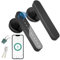 Smart Fingerprint Door Lock, 5-in-1 Fingerprint Keyboard Password APP Smart Lock for Home Bedroom Hotel Office Apartment Black