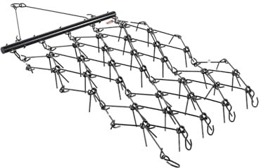 VEVOR Schleppegge, 1707x1219mm, Wiesenegge mit 80 scharfen Zähnen, geeignet für ATV- & UTV-Traktor, für Bodenvorbereitung, Aussaat, Glättung von Landschaften & Instandhaltung von Hofkiesauffahrten