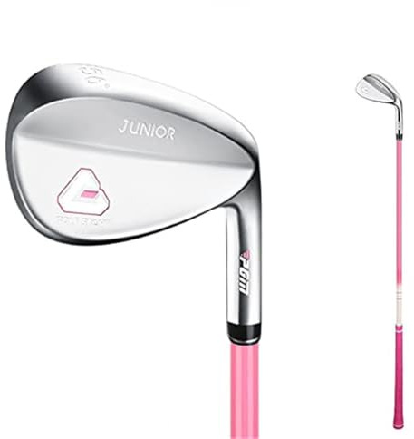 Golf Club Sand Wedge 56 Degree Right Hand Children Boys Girls Beginners (3-5Y(pink))