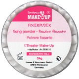 Fixierset mit Quaste für Theater-Schminke