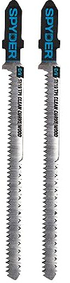 Spyder 300004 4-Inch Jigsaw Blade Double Sided, 2-Piece