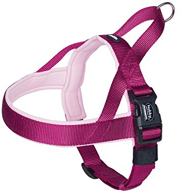 Nobby Norwegergeschirr Classic Preno, himbeere / pink L: 75-98 cm + 62 cm, B: 40/45 mm, 1 Stück