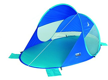 High Peak Pop up Strandmuschel Calobra, blau/Türkis,