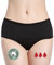 NoBlood Perioden Unterwäsche = 2-3 Tampons - Waschbar - Baumwolle - Ökologisch - Menstruation - Unterwäsche für die Periode - Periodenslips - Absorbierend - Mädchen Damen - XXS / 4XL (Ultra, L)