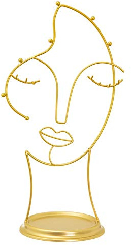 Sass & Belle Maya Wire Gold Jewellery Stand