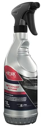 WORKCAR Nettoyant Bitume Graisses brûlées Goudron Voiture Pro (Spray - 1L)