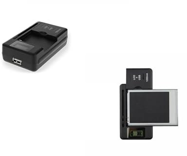 Mr. Gadget's Solutions UNI-549 Universal Phone/Camera Battery External Charger & USB Port - Desktop Charger